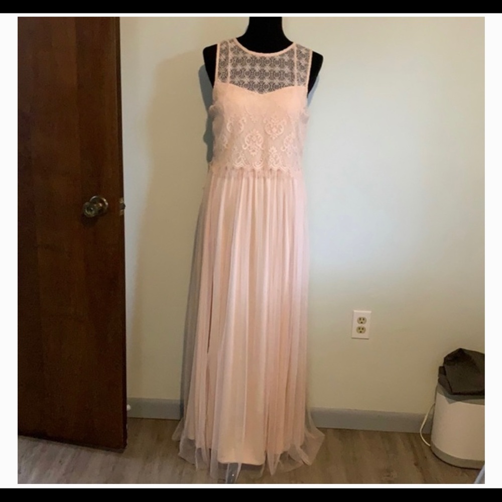 ModCloth Ballerina Pink Maxi Dress